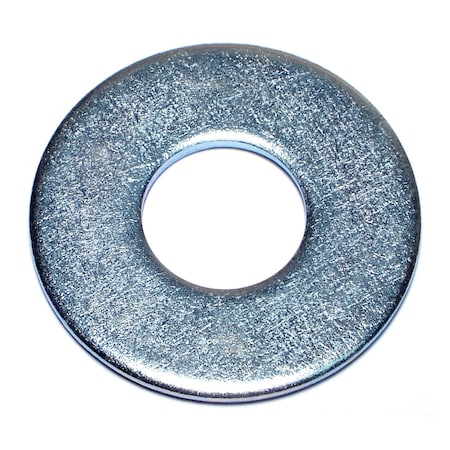 Midwest Fastener Flat Washer, For Screw Size 7/8" , Steel Zinc Plated Finish, 15 PK 09418